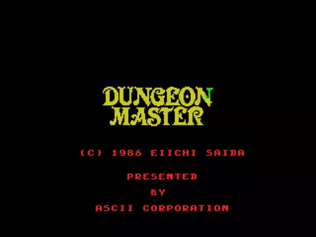 Image n° 1 - titles : Dungeon Master